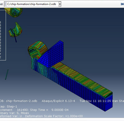 آموزش شبیه سازی فرایند براده برداری در آباکوس
